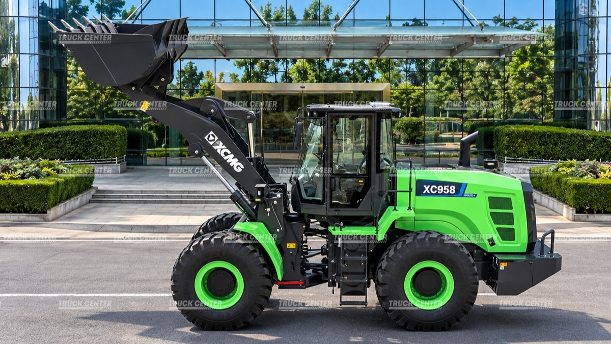 Гибридный фронтальный погрузчик XCMG XC958-HEV