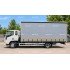 JAC N90 бортовой фургон с тентом (еврофургон)