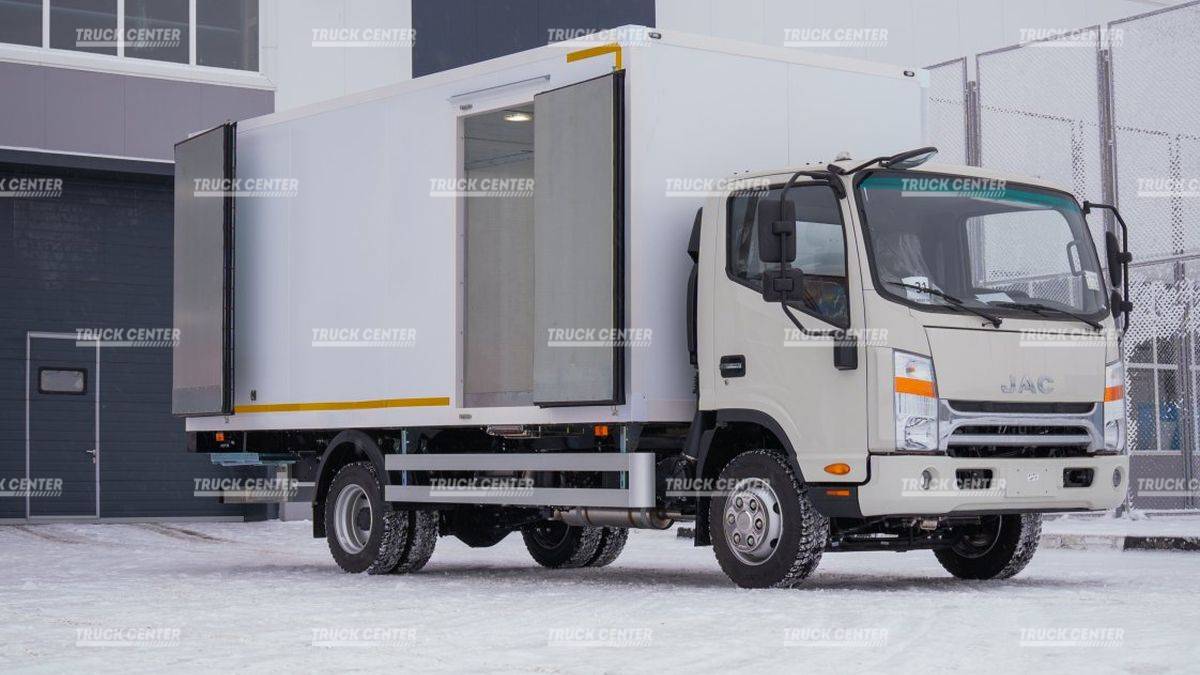 Изотермический фургон (рефрижератор) на базе JAC N90
