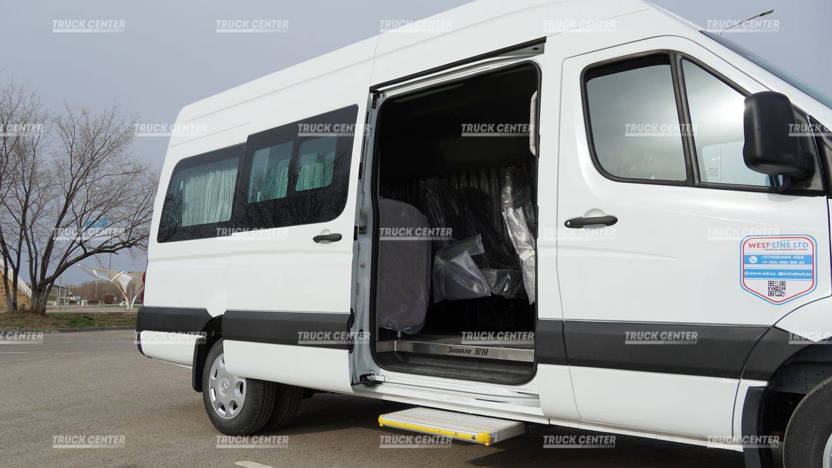 JAC Sunray пассажирский микроавтобус (6C) в Казахстане