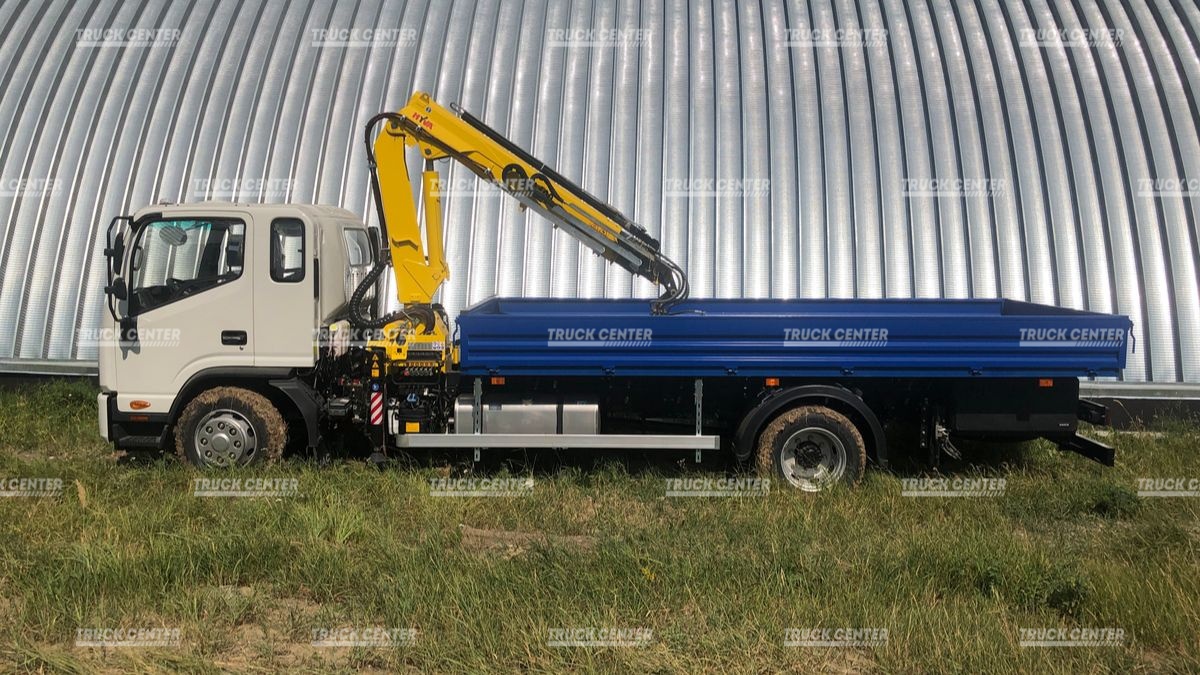 Кран-манипулятор на бортовом автомобиле JAC N120