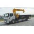 Кран-манипулятор на бортовом автомобиле JAC N120