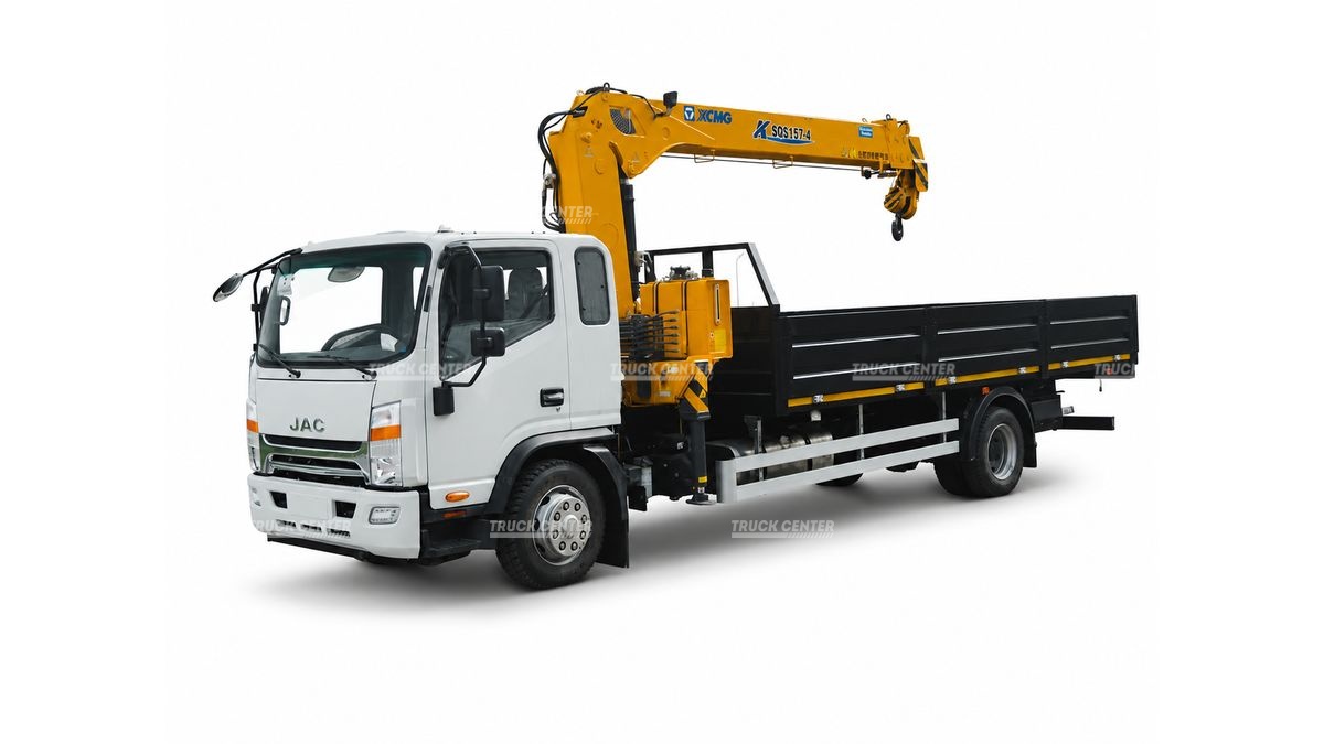 Кран-манипулятор на бортовом автомобиле JAC N120
