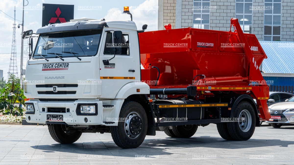 Мусоровоз контейнерный КО 440А1 на шасси КАМАЗ-43253