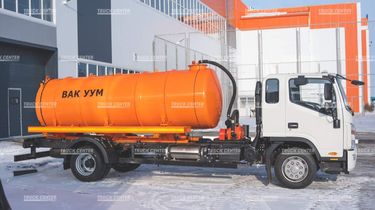 Вакуумная машина  (ассенизатор) вместимость цистерны 7м³ на шасси JAC N120