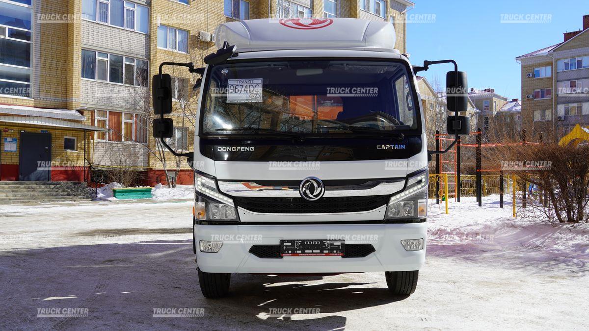 Мусоровоз с задней загрузкой KBR-P8К9 на шасси DONGFENG C120S объем кузова 8,7 м³