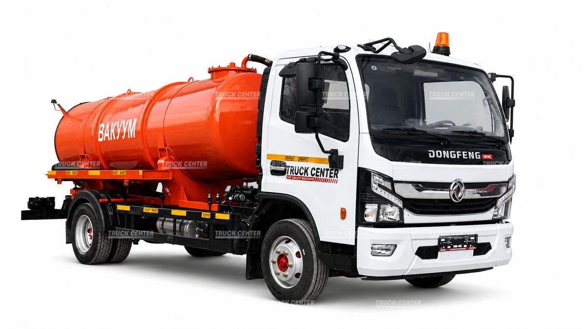 Вакуумный автомобиль МВ-4.5 (ассенизатор) DongFeng C80N