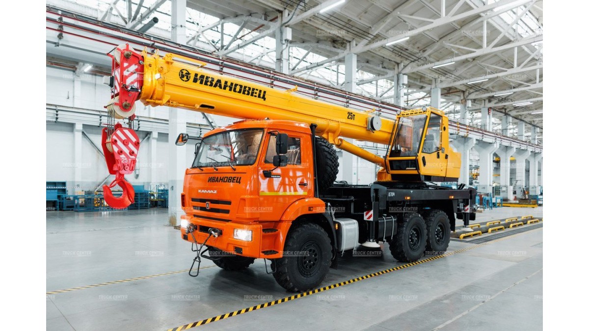 АВТОКРАН ИВАНОВЕЦ КС-45717К-3В (стрела 21 м)