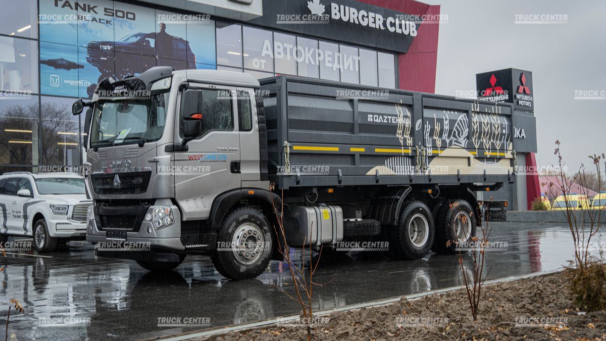 Зерновоз на шасси HOWO T5G 6×4