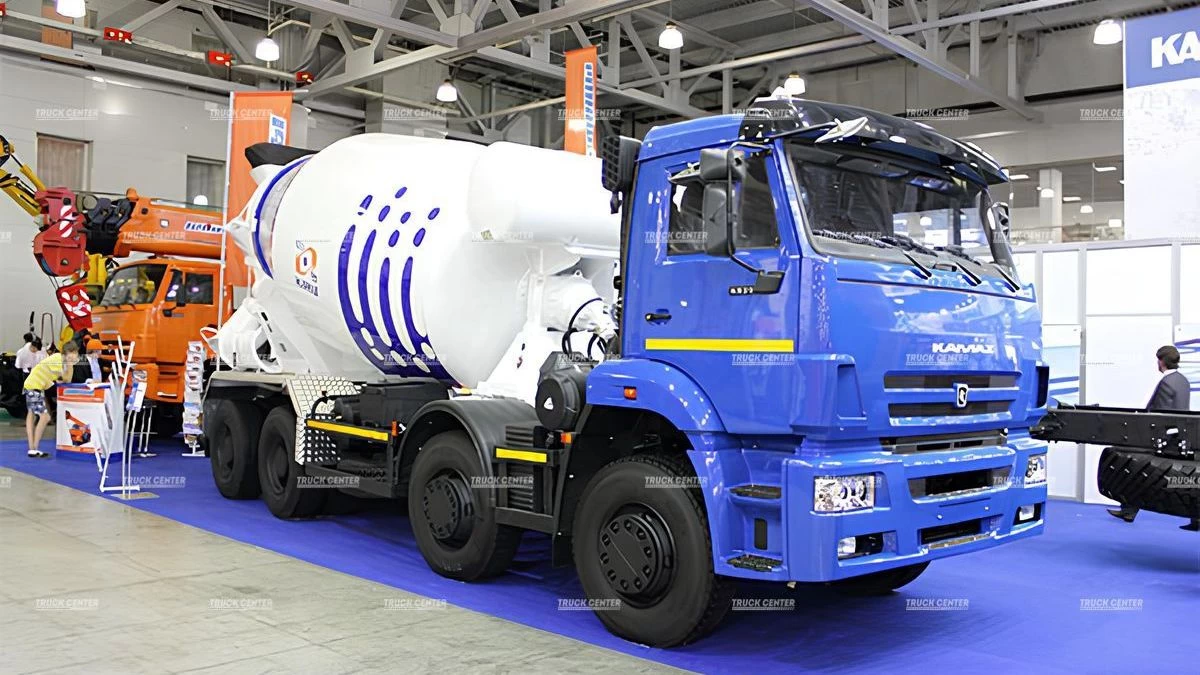 Автобетоносмеситель с полезной емкостью 10 кубов