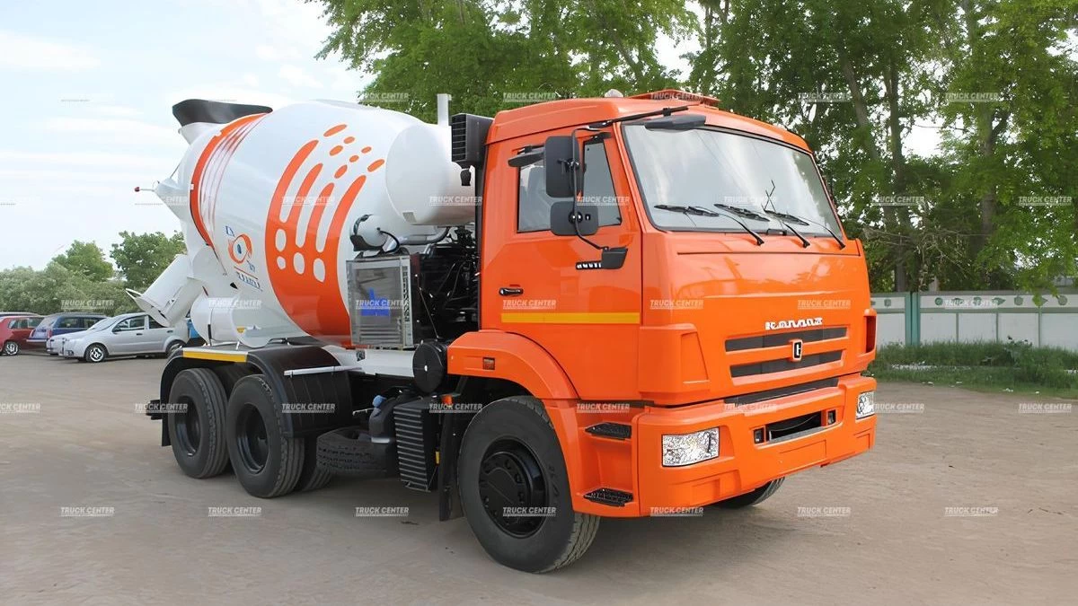 Автобетоносмеситель 7м³ на шасси КАМАЗ-65115