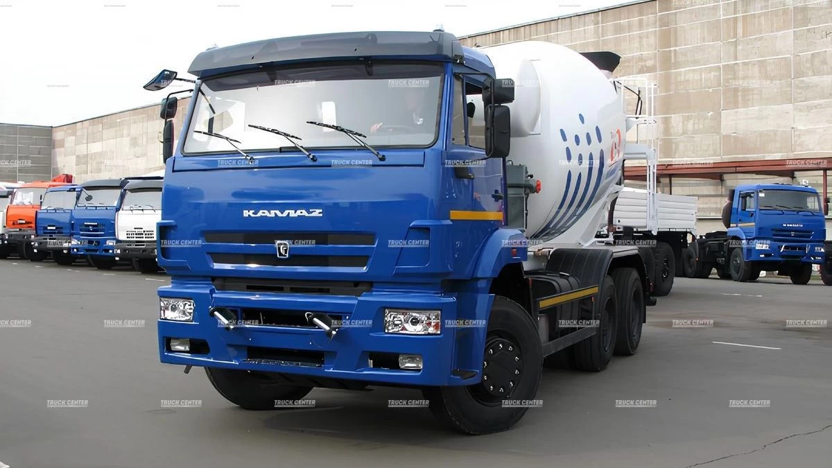 Автобетоносмеситель 8м³ на шасси КАМАЗ-6520